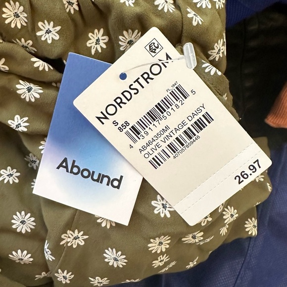 Abound olive vintage dress sz small - Picture 4 of 4